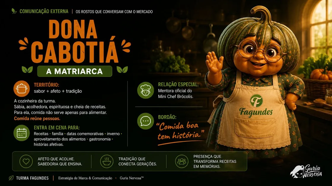 Apresentação da personagem Dona Cabotiá